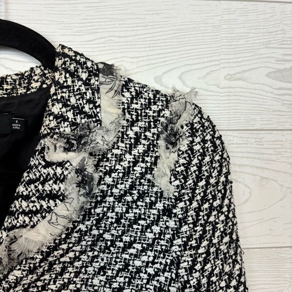 Rickie Freeman for Teri Jon Tweed Blazer Size 6 - Picture 7 of 15